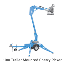 12m Trailer Mounted Cherry Picker